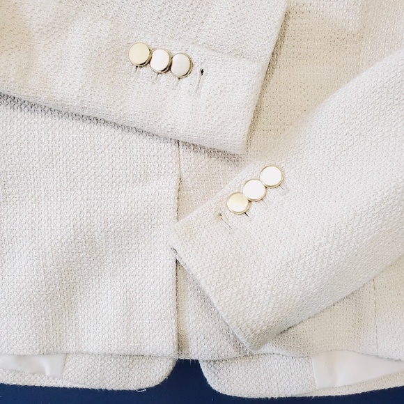 Ann Taylor Cream Blazer - Picture 8 of 15